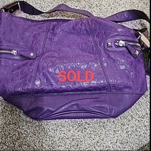 Betsey Johnson Purple Purse